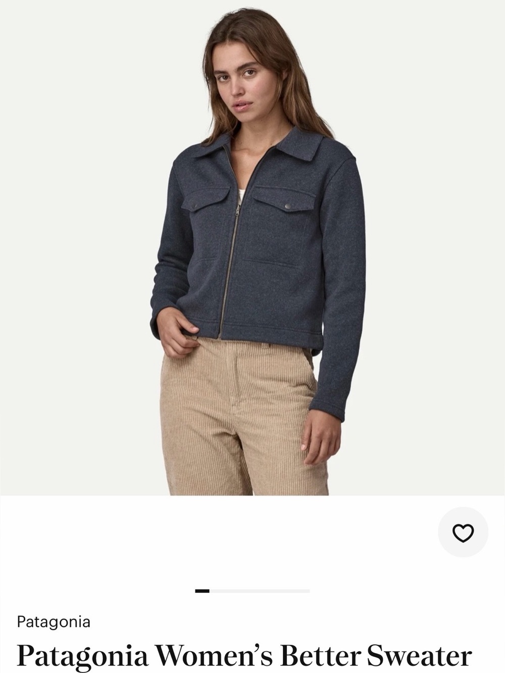 Patagonia Women's Better Sweater Jacket - Dark Slate Blue